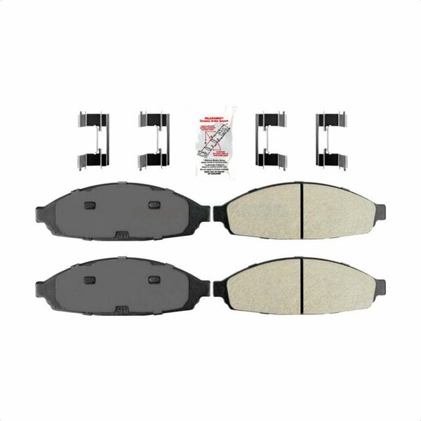 Ameribrakes Front Semi-Metallic Disc Brake Pads For Ford Crown Victoria Mercury Grand Marquis Lincoln NWF-PRM931